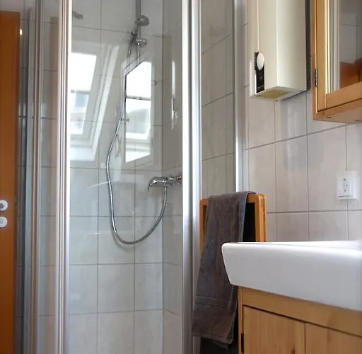 Kirchturmblick Euren Apartment Trier