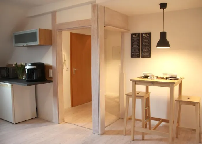 Kirchturmblick Euren Apartment